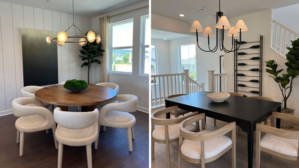 lennar interior design chandeliers dining room trend