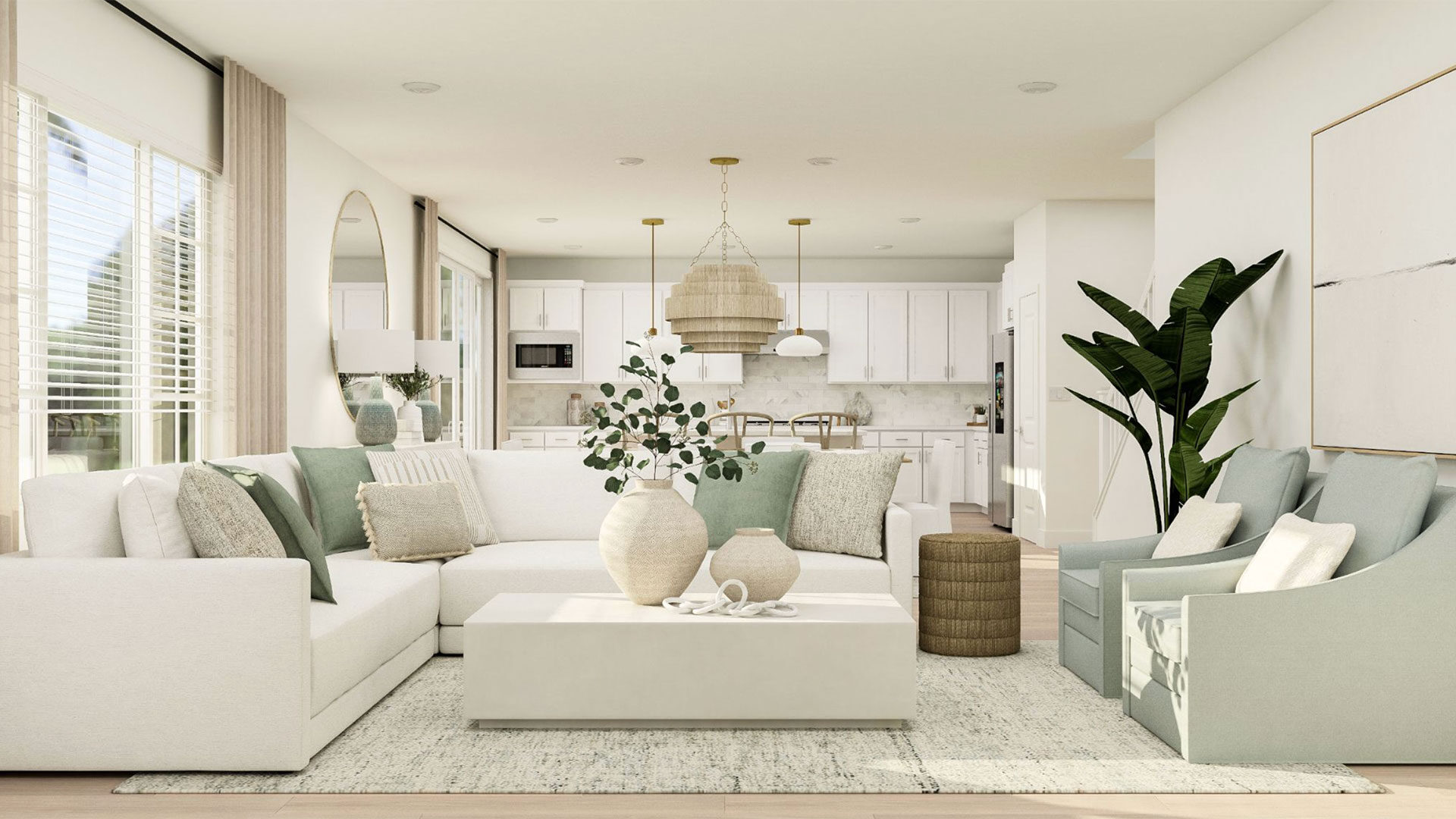 Lennar interior design trend coastal retreat living