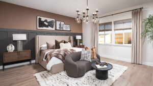 Lennar interior design trends mocha mousse bedroom
