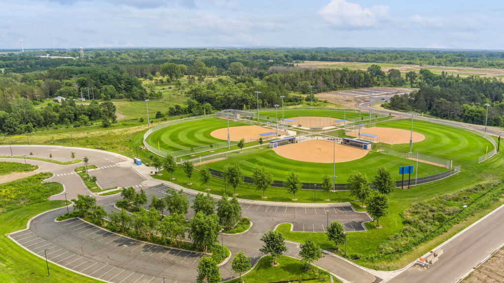 Amber Fields Aerial