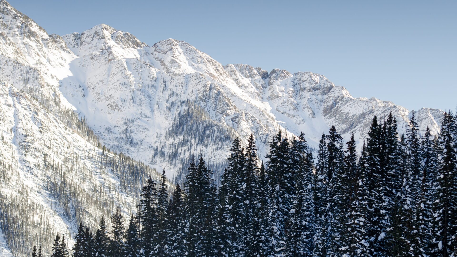 Snow Capped Mountains