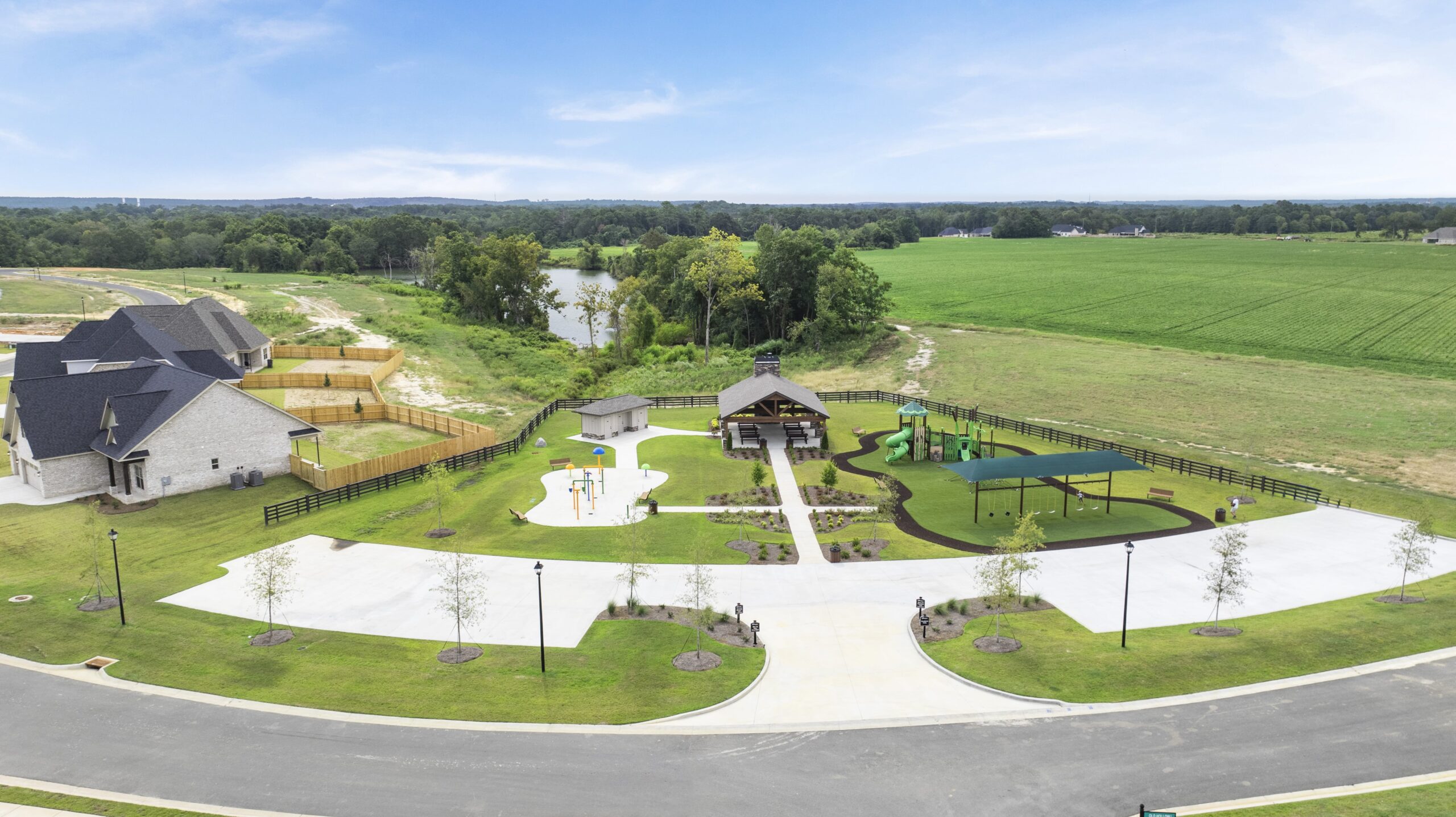 Planters Ridge community aerial
