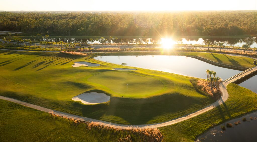 golf course aerial
