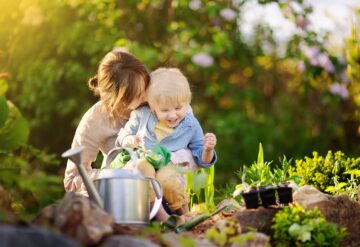 Family Outdoors Gardening