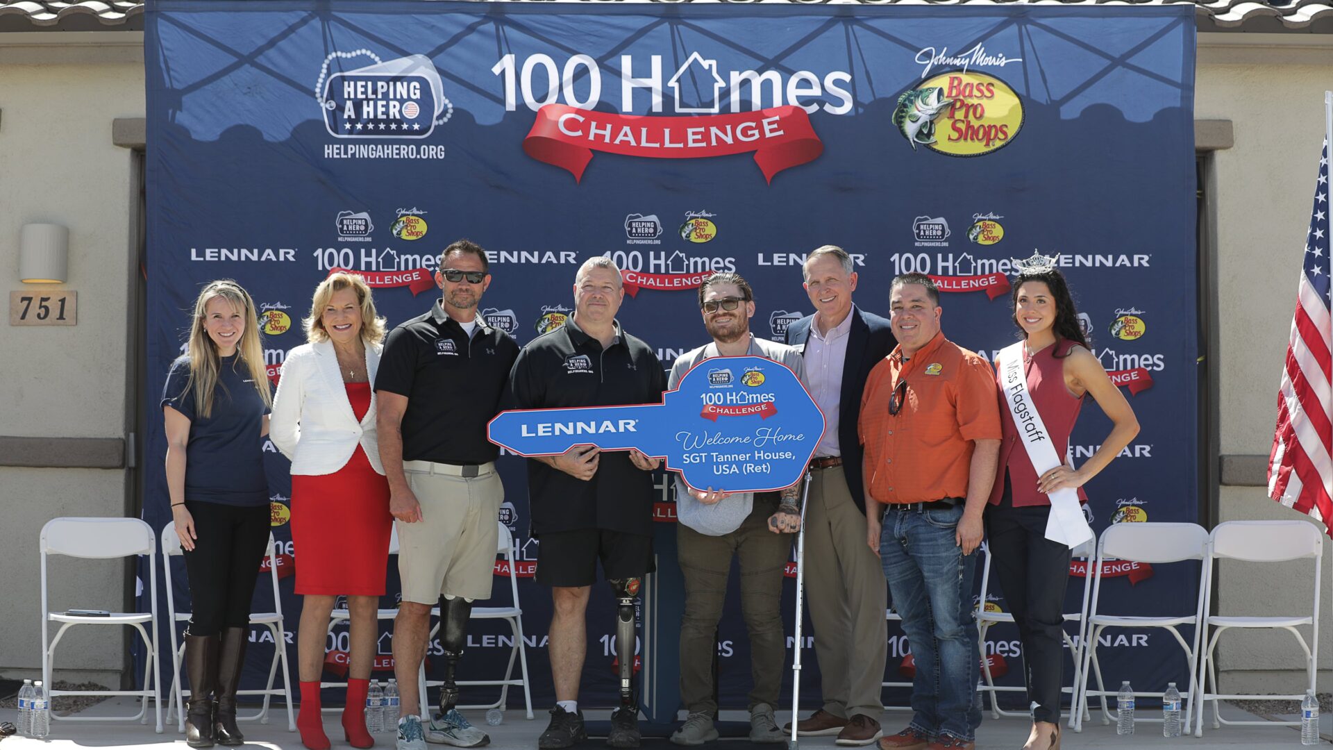 Home for Heroes group photo