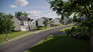 Tuxedo Reserve streetscape