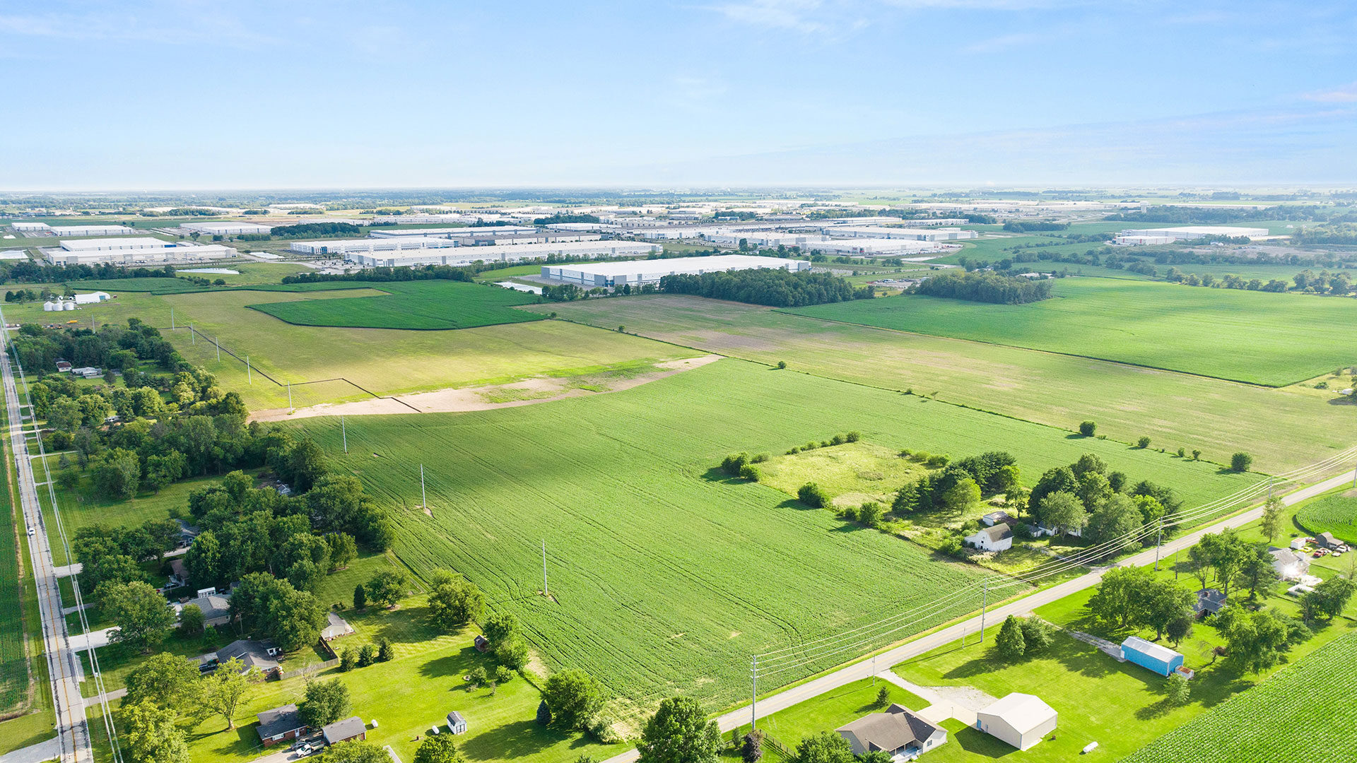 Peabody Farms West aerial