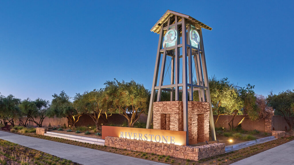 Riverstone Amenity Riverstone Sign