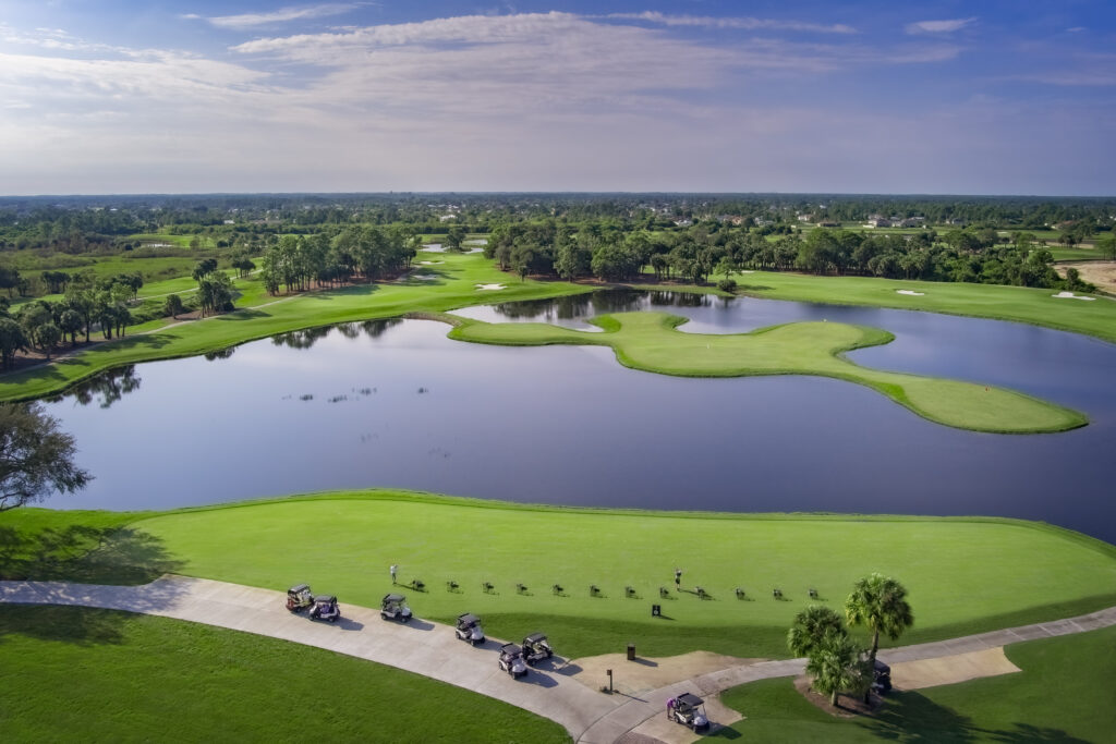 Ibis Landing Golf aerial