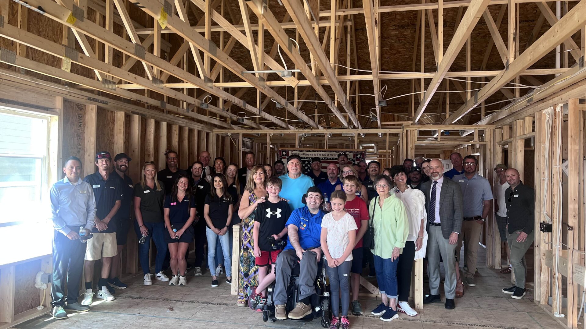 Helping a Hero Lennar Colorado group photo