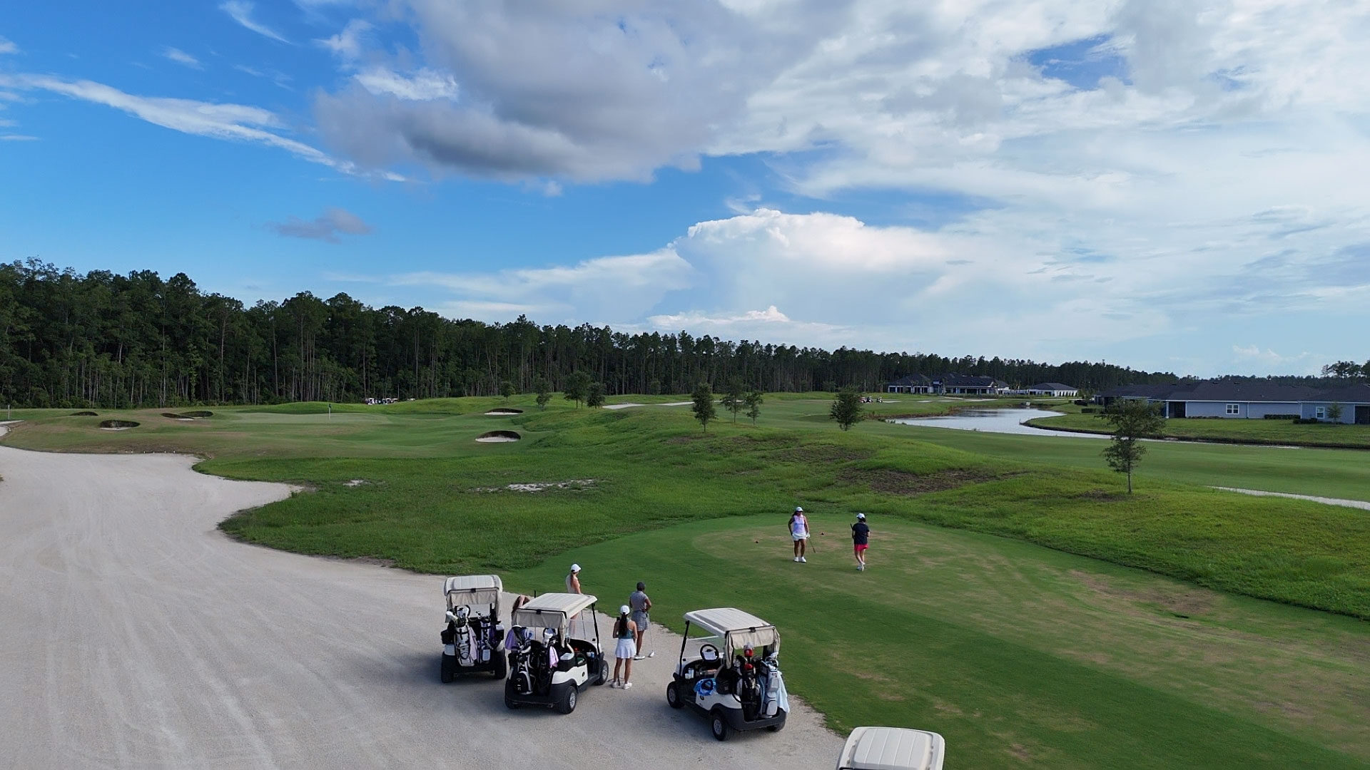 Ladies Executive Golf Society golf aerial