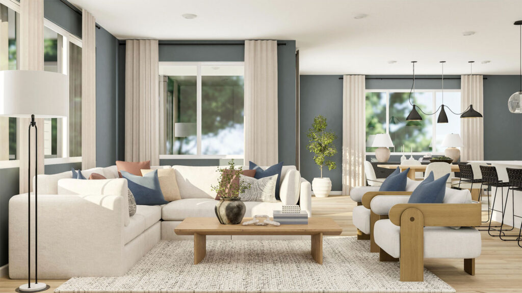 Lennar Get the Look Revived Refuge living room
