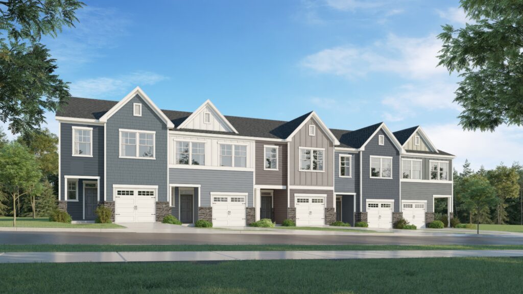 Lennar Investor Marketplace Franklin Townhomes exteriors