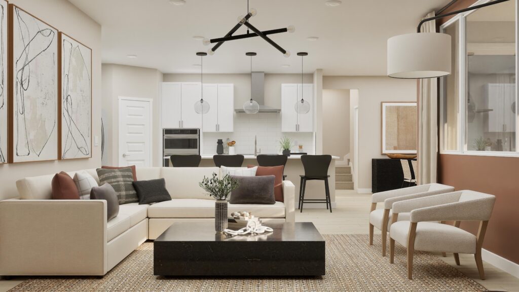 The Links Sierra View living room