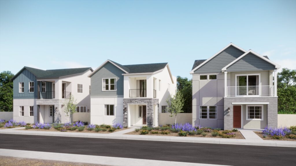 Sapphire streetscape exterior