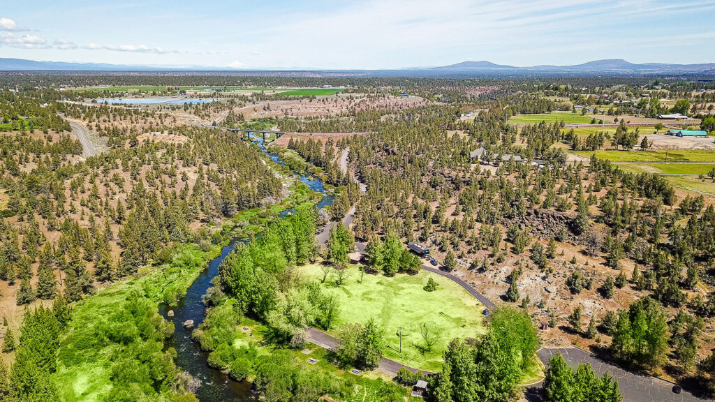 Dry Canyon Redmond aerial