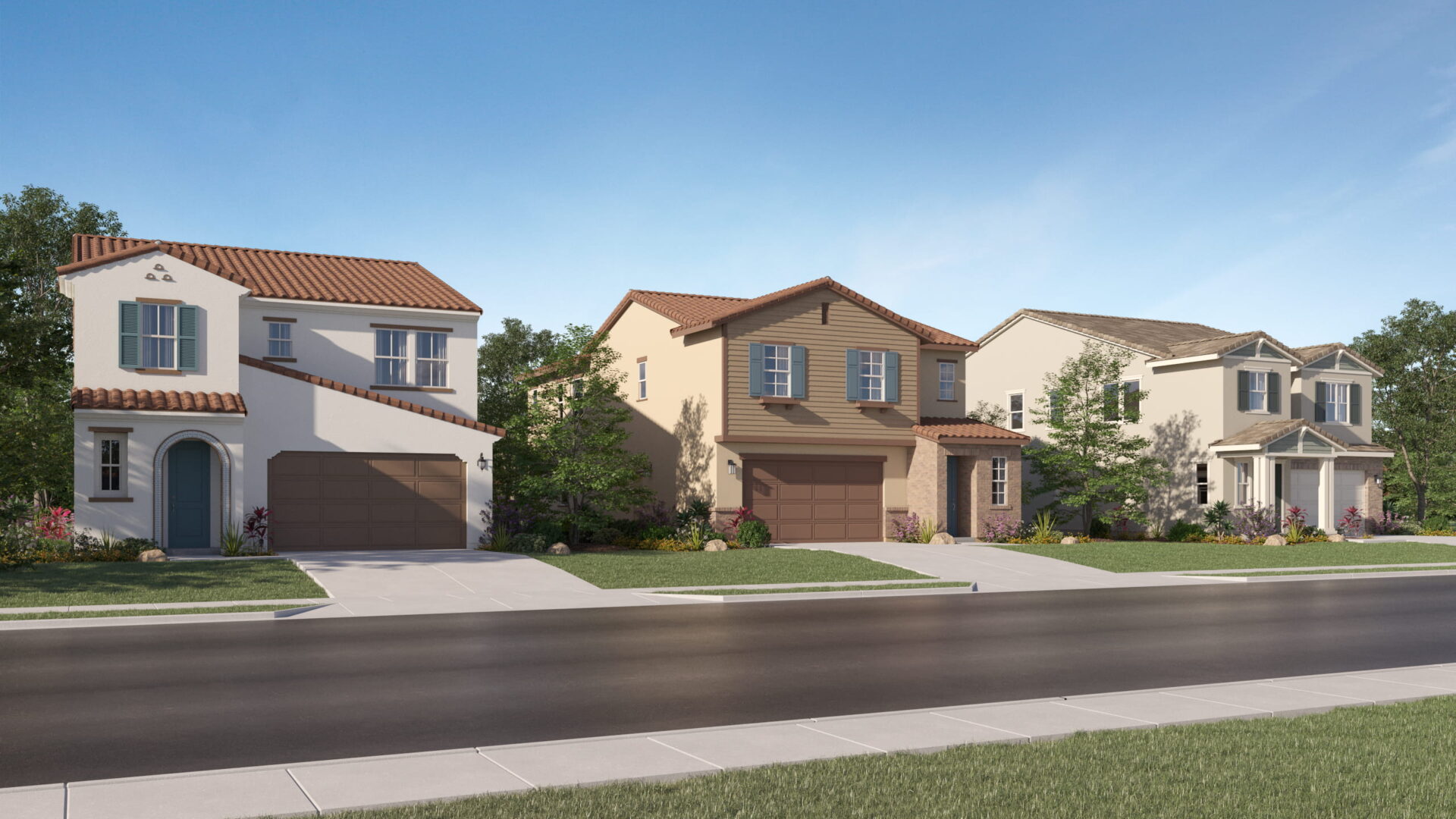 Harmon Ranch streetscape