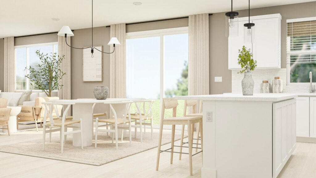 Lennar get the look textured minimalism neutral living area